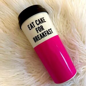 Kate Spade ♠️ Eat Cake for Breakfast Thermos